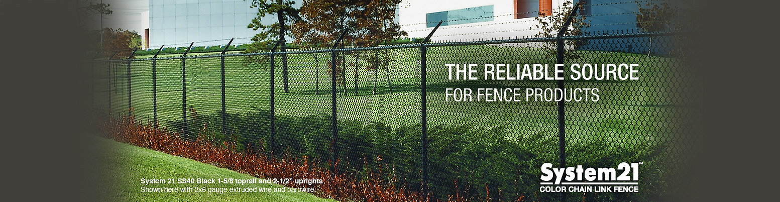 System 21 Chain Link Fence